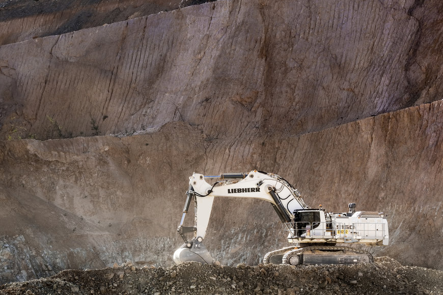 Liebherr discusses alternative drives and digitalization in quarrying industry at Steinexpo 2023
